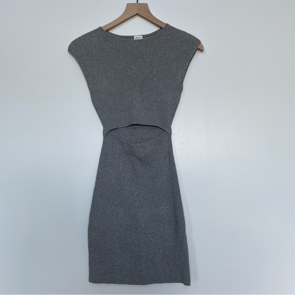 Aritzia Wilfred Free Cut-Out Knit Dress - Picture 2 of 5